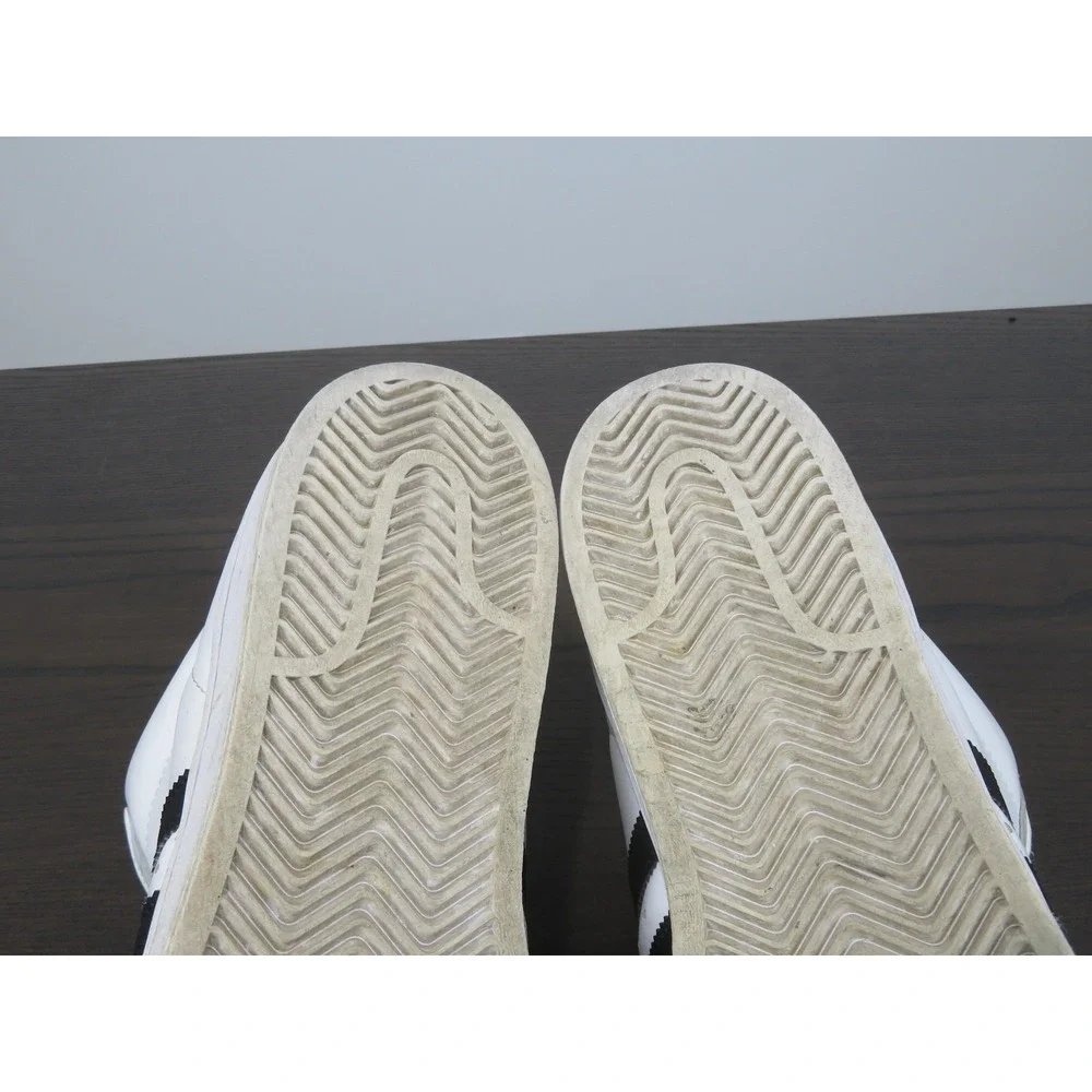 Adidas Pro Model Shoes Mens 11.5 White Black Basketball Sneakers FV5722 Retro